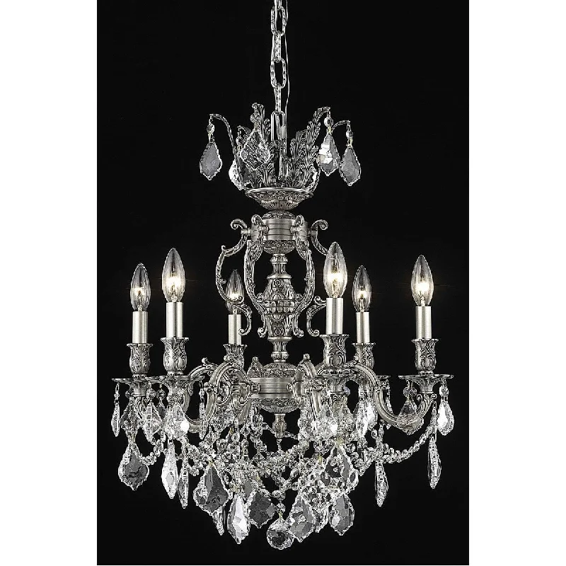 LED Chandeliers for Energy - Efficient LightingLED Chandeliers for Energy - Efficient LightingMarseille 6 light Pewter Chandelier Clear Swarovski Elements Crystal - One Size LED Chandeliers for Energy - Efficient LightingLED Chandeliers for Energy - Efficient LightingMarseille 6 light Pewter Chandelier Clear Swarovski Elements Crystal - One Size