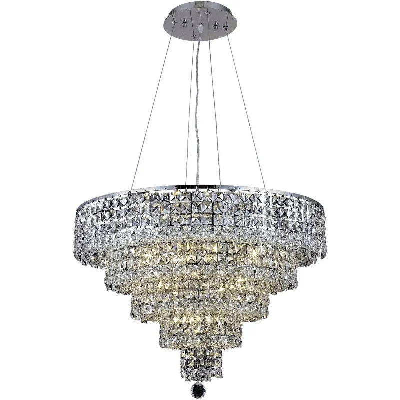 Art Deco Chandeliers for a Retro - Glam LookArt Deco Chandeliers for a Retro - Glam LookMaxime 14 light Chrome Chandelier Clear Royal Cut Crystal - One Size Art Deco Chandeliers for a Retro - Glam LookArt Deco Chandeliers for a Retro - Glam LookMaxime 14 light Chrome Chandelier Clear Royal Cut Crystal - One Size