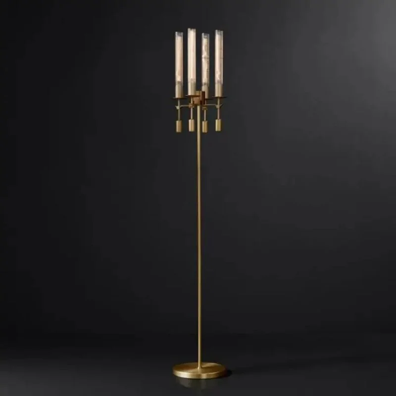 Fabric Floor Lamp with a Linen Shade for a Relaxed AestheticMenorat Floor Lamp