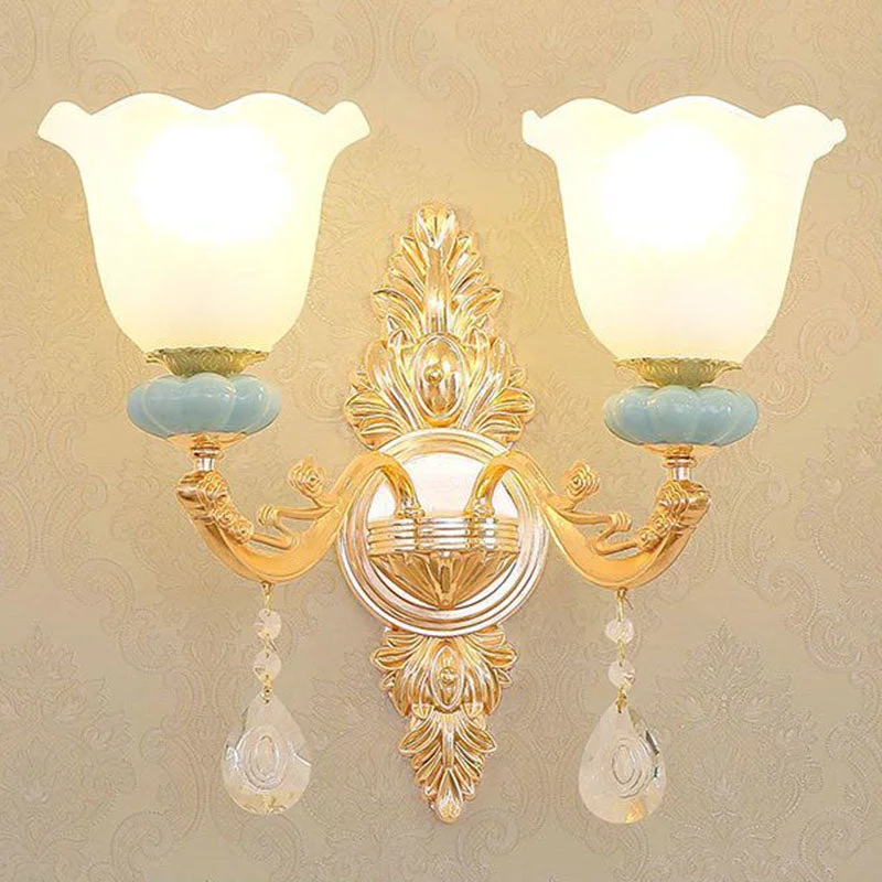 French Country Chandeliers with a Romantic AuraFrench Country Chandeliers with a Romantic AuraNordic Crystal Petal Chandelier with Frosted Glass Shade - Elegant Pendant Light Fixture
