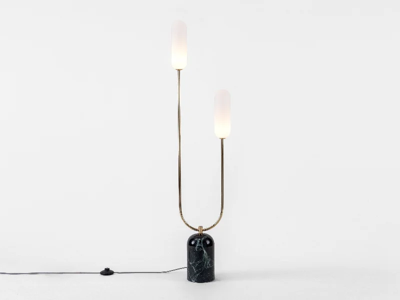 Industrial Style Floor Lamp with Exposed Bulbs for Loft ApartmentsOlive green marble curve floor lamp Industrial Style Floor Lamp with Exposed Bulbs for Loft ApartmentsOlive green marble curve floor lamp