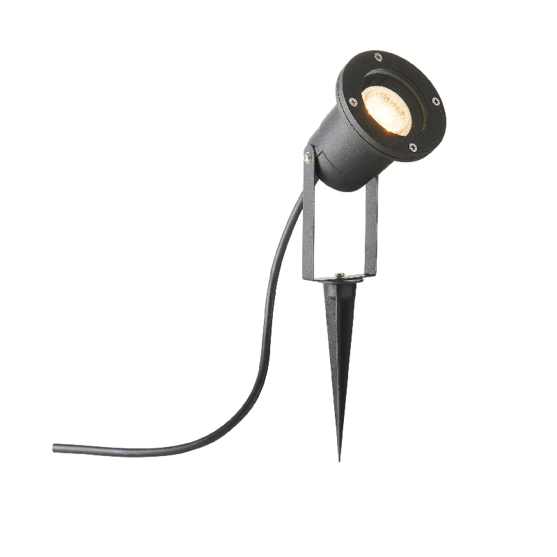 Fabric Floor Lamp with a Linen Shade for a Relaxed AestheticOpaz Black Garden Spike Light IP65 7W Fabric Floor Lamp with a Linen Shade for a Relaxed AestheticOpaz Black Garden Spike Light IP65 7W