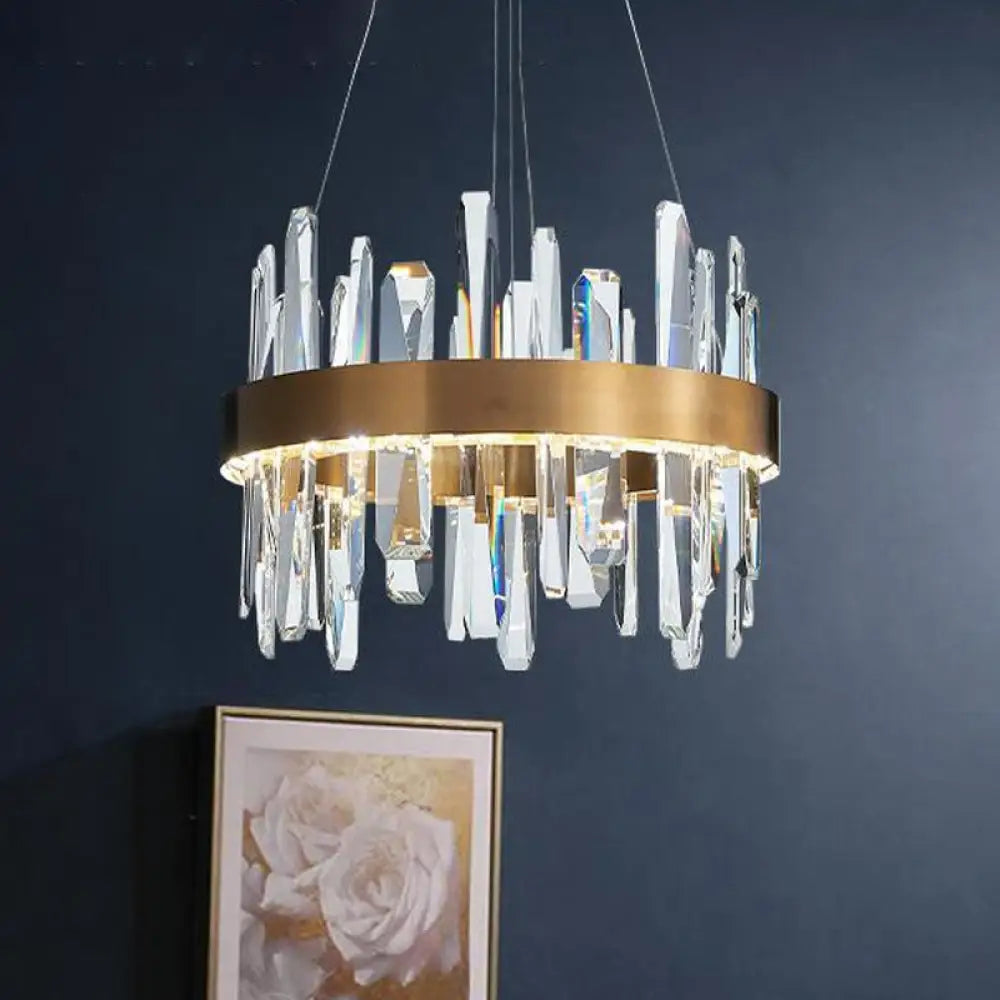 Chandeliers with Venetian Glass for a Luxurious LookChandeliers with Venetian Glass for a Luxurious LookK9 Crystal LED Chandelier Pendant in Gold - Postmodern Circle Hanging Light (Small/Medium/Large) Chandeliers with Venetian Glass for a Luxurious LookChandeliers with Venetian Glass for a Luxurious LookK9 Crystal LED Chandelier Pendant in Gold - Postmodern Circle Hanging Light (Small/Medium/Large)