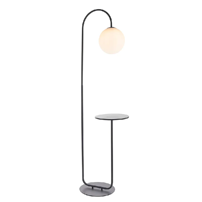 Victorian Style Floor Lamp for Traditional and Elegant InteriorsSatin Black Floor Lamp With Shelf - ID 11024 Victorian Style Floor Lamp for Traditional and Elegant InteriorsSatin Black Floor Lamp With Shelf - ID 11024