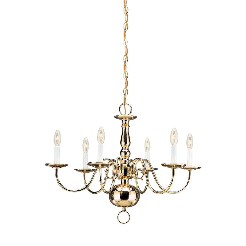 Ceiling - Mounted Chandeliers for Standard CeilingsCeiling - Mounted Chandeliers for Standard CeilingsSea Gull Traditional 6 Light Polished Brass Chandelier Ceiling - Mounted Chandeliers for Standard CeilingsCeiling - Mounted Chandeliers for Standard CeilingsSea Gull Traditional 6 Light Polished Brass Chandelier