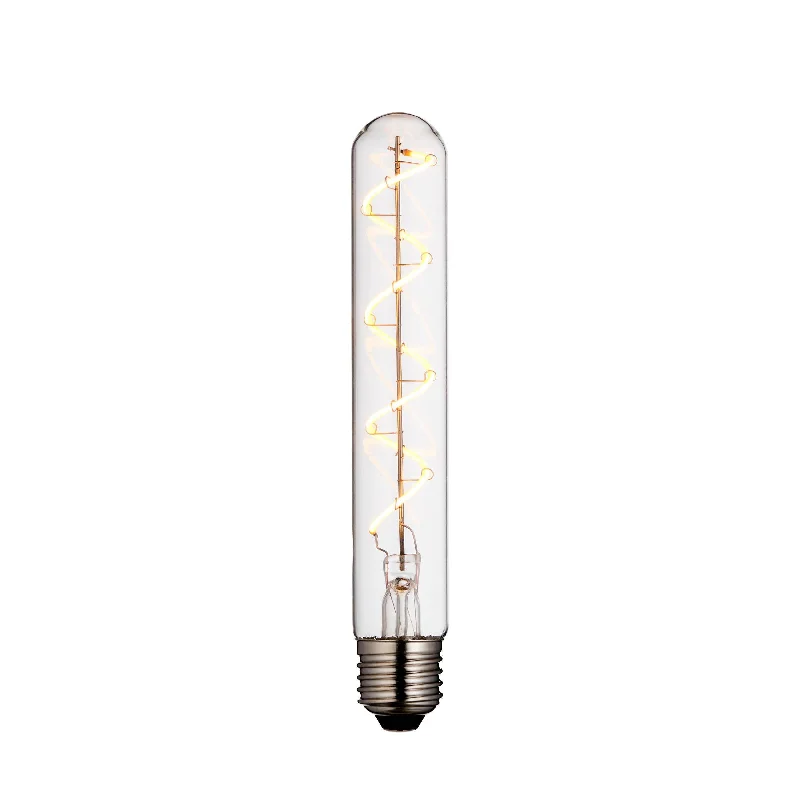 Marble Base Floor Lamp for a Touch of LuxurySpiral Tubular E27 Filament Clear Glass 4W LED Light Bulb Marble Base Floor Lamp for a Touch of LuxurySpiral Tubular E27 Filament Clear Glass 4W LED Light Bulb