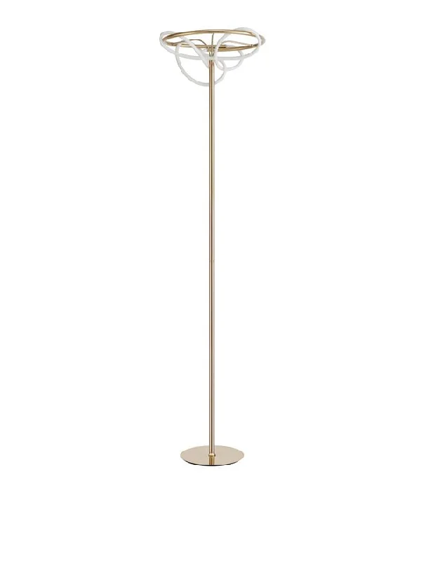 Adjustable Height Floor Lamp for Versatile Lighting NeedsTIR Gold Aluminium & Acrylic Light Worm Floor Lamp - ID 10098 Adjustable Height Floor Lamp for Versatile Lighting NeedsTIR Gold Aluminium & Acrylic Light Worm Floor Lamp - ID 10098