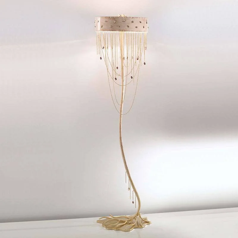 Glass Floor Lamp with Frosted Shades for Soft Diffused LightHerit 4 Light Murano Glass Floor Lamp - ID 8037 Glass Floor Lamp with Frosted Shades for Soft Diffused LightHerit 4 Light Murano Glass Floor Lamp - ID 8037