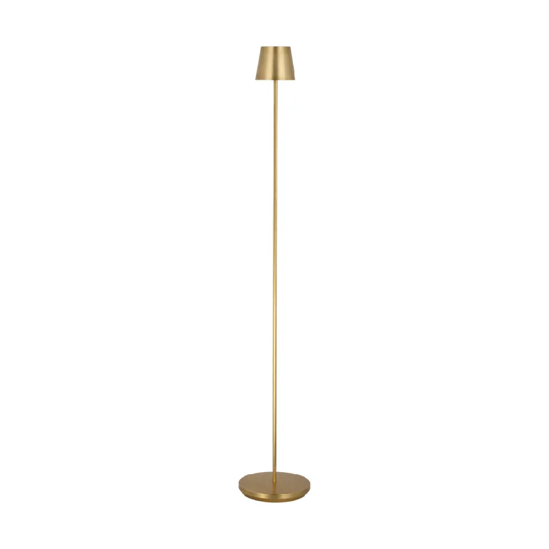 Metal Floor Lamp with a Matte Black Finish for a Sleek LookNevis Medium Rechargeable Floor Lamp Metal Floor Lamp with a Matte Black Finish for a Sleek LookNevis Medium Rechargeable Floor Lamp
