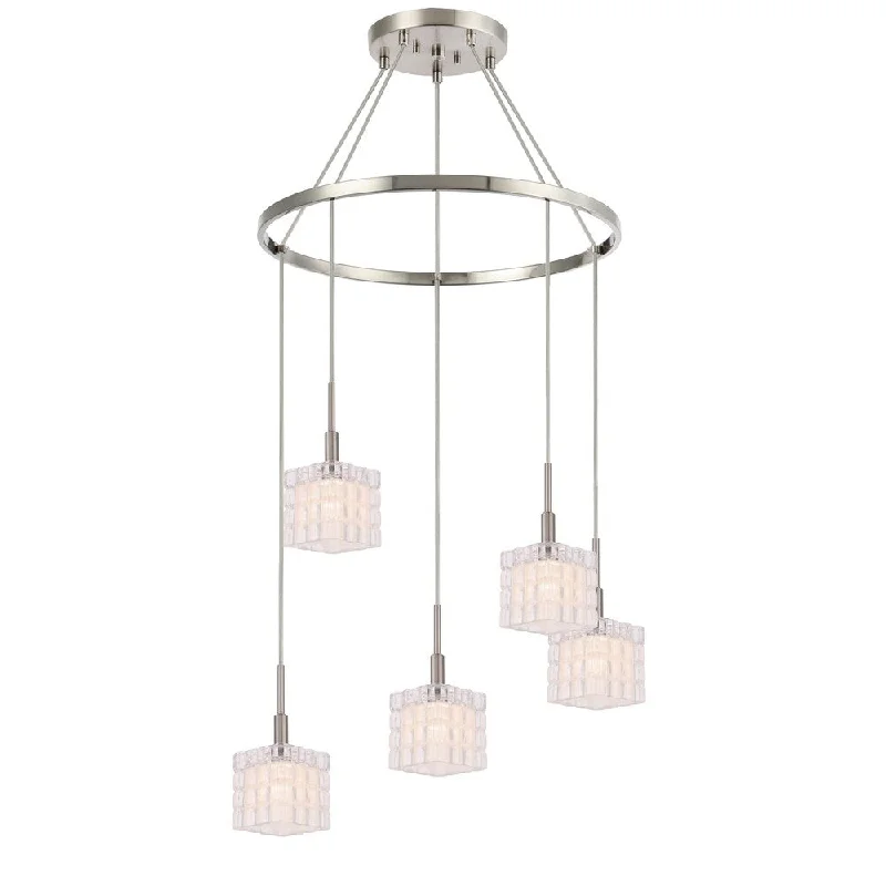 LED Chandeliers for Energy - Efficient LightingLED Chandeliers for Energy - Efficient LightingWoodbridge Candice 5L Pendant Chandelier w/LED