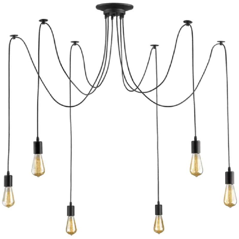 Victorian - Inspired Ceiling Lights with Ornate Crystal ChandeliersVictorian - Inspired Ceiling Lights with Ornate Crystal ChandeliersCord Cluster Pendant 6 Light Black Victorian - Inspired Ceiling Lights with Ornate Crystal ChandeliersVictorian - Inspired Ceiling Lights with Ornate Crystal ChandeliersCord Cluster Pendant 6 Light Black