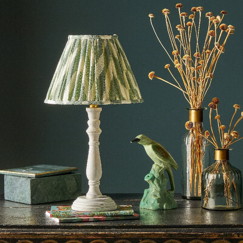 art deco table lamps with geometric shapes for a retro touchDaisy table lamp in natural whitewash