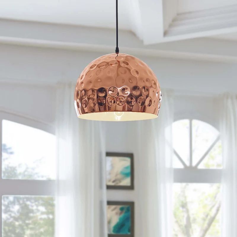 Mid - Century Modern Ceiling Lights with Simple, Sleek LinesMid - Century Modern Ceiling Lights with Simple, Sleek LinesDimple 13.5" Half-Sphere Rose Gold Pendant Light Mid - Century Modern Ceiling Lights with Simple, Sleek LinesMid - Century Modern Ceiling Lights with Simple, Sleek LinesDimple 13.5" Half-Sphere Rose Gold Pendant Light