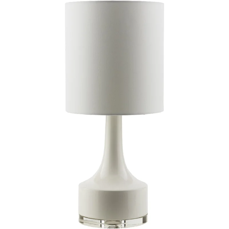 glass table lamps with a frosted surface for soft light diffusionFarris Table Lamp in White glass table lamps with a frosted surface for soft light diffusionFarris Table Lamp in White