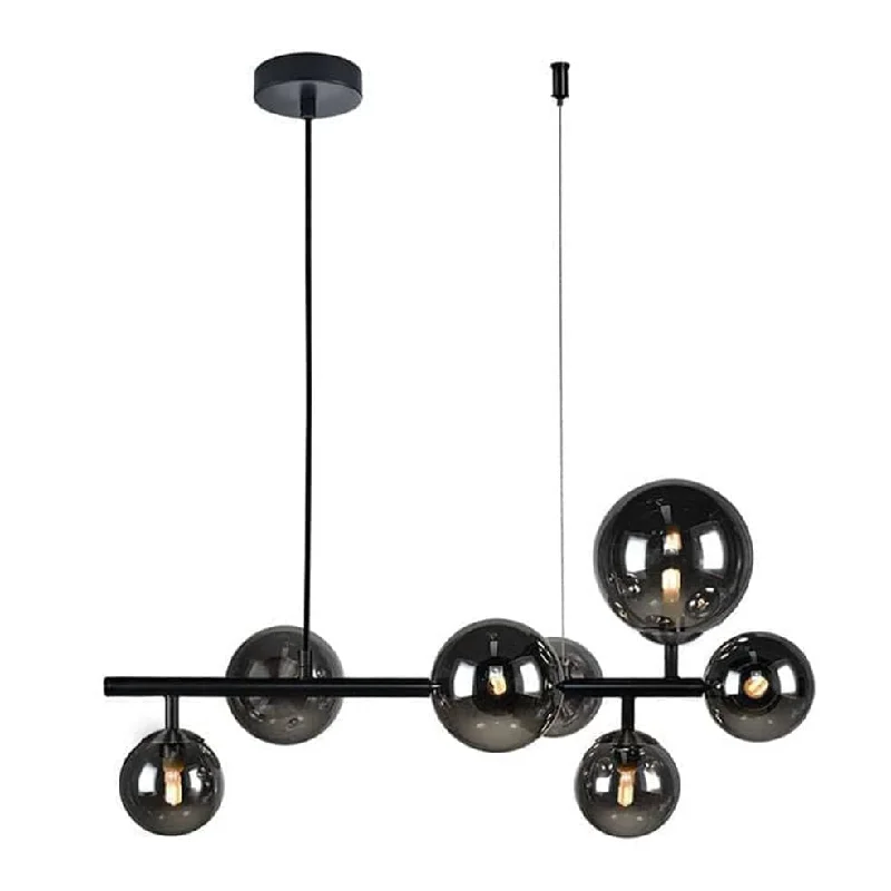 Chinese - Style Ceiling Lights with Red Lantern - Inspired DesignsChinese - Style Ceiling Lights with Red Lantern - Inspired DesignsHorizontal Constellation Pendant 7 Light Metal and Glass Chinese - Style Ceiling Lights with Red Lantern - Inspired DesignsChinese - Style Ceiling Lights with Red Lantern - Inspired DesignsHorizontal Constellation Pendant 7 Light Metal and Glass
