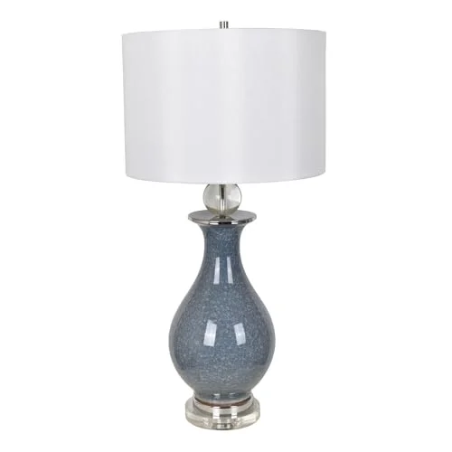 bohemian table lamps with colorful patterns for eclectic bedroomsJarvis Table Lamp 28"Ht.,Ceramic&Crystal Blue Crackle Fini bohemian table lamps with colorful patterns for eclectic bedroomsJarvis Table Lamp 28"Ht.,Ceramic&Crystal Blue Crackle Fini