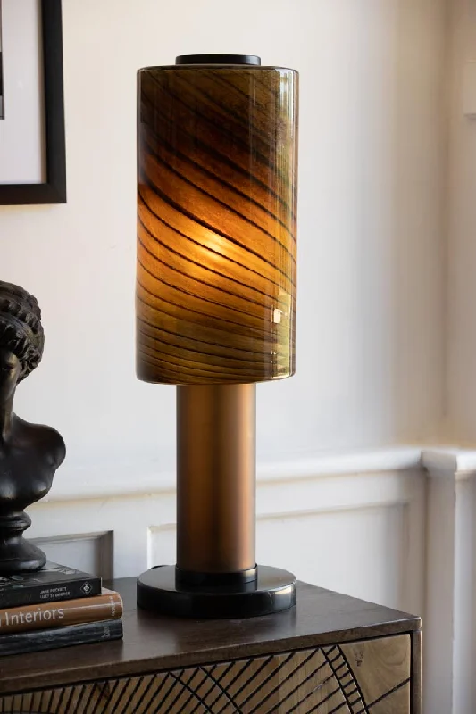 leather table lamps with a distressed texture for a rugged charmMahogany Brown Marble Table Lamp leather table lamps with a distressed texture for a rugged charmMahogany Brown Marble Table Lamp