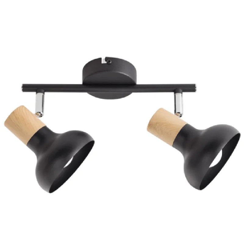 Industrial Style Ceiling Lights with Exposed Bulbs and Metal CagesIndustrial Style Ceiling Lights with Exposed Bulbs and Metal CagesRuth Double Spot Light Adjustable Black Industrial Style Ceiling Lights with Exposed Bulbs and Metal CagesIndustrial Style Ceiling Lights with Exposed Bulbs and Metal CagesRuth Double Spot Light Adjustable Black